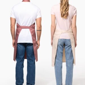 Tablier polycoton avec poche