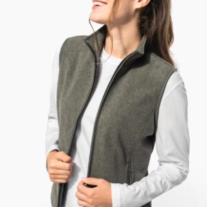 Bodywarmer micropolaire femme