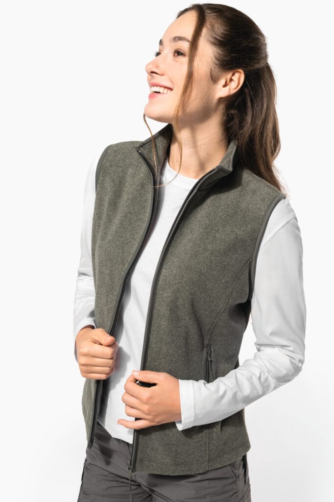 Bodywarmer micropolaire femme