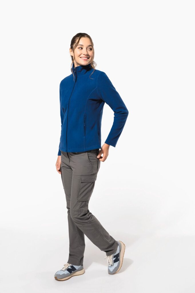 Veste micropolaire zippée femme