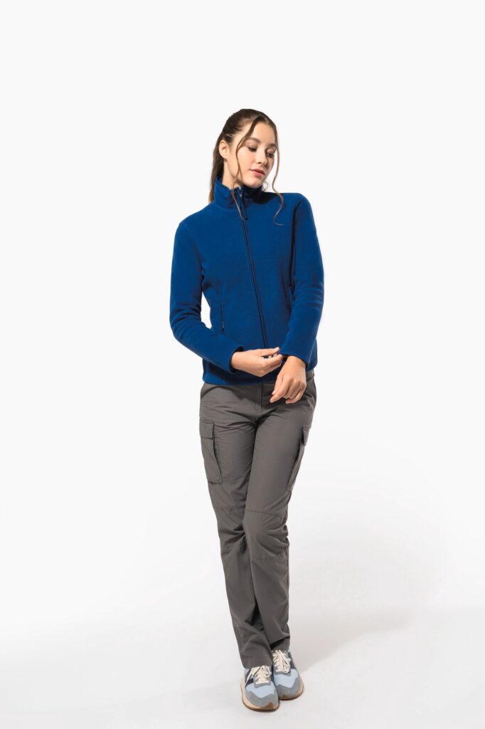 Veste micropolaire zippée femme
