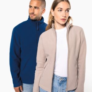 Veste micropolaire zippée homme
