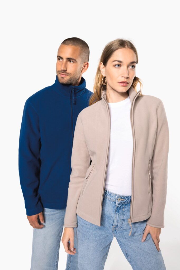 Veste micropolaire zippée homme