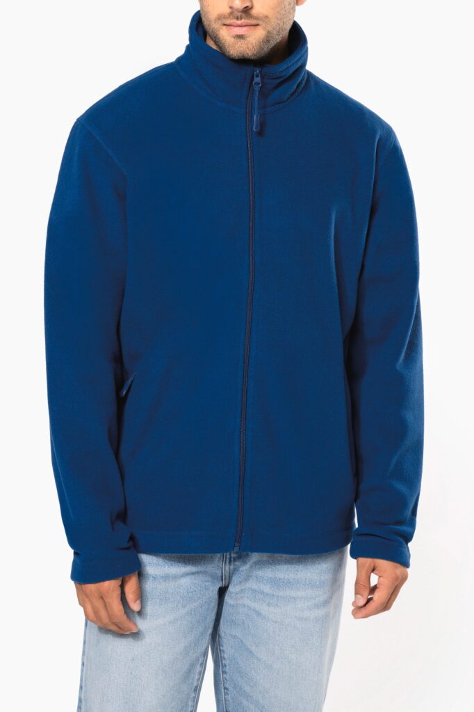 Veste micropolaire zippée homme