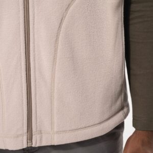 Bodywarmer micropolaire homme