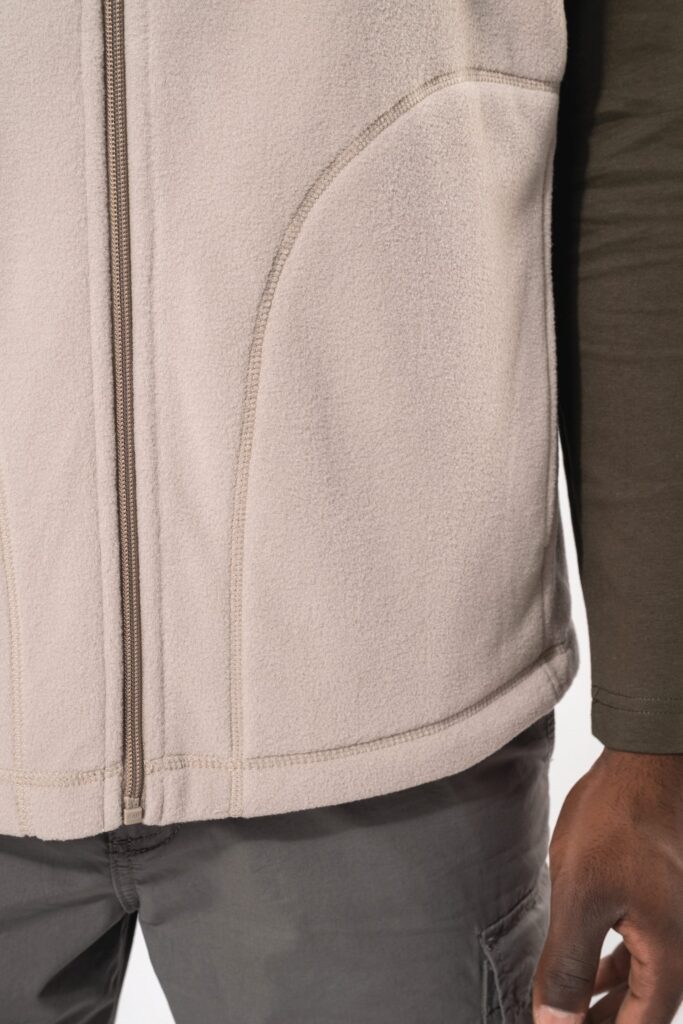 Bodywarmer micropolaire homme