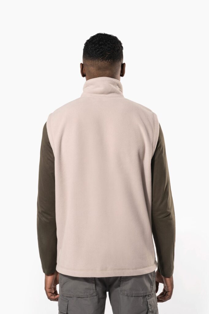 Bodywarmer micropolaire homme