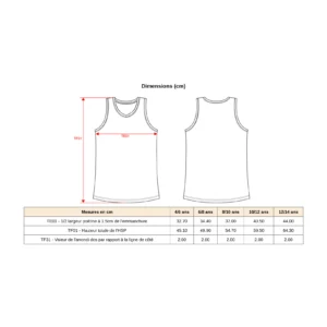 Maillot d'entrainement polyester - Enfant
