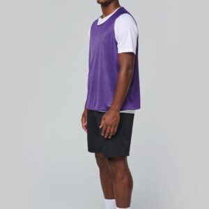 Chasuble réversible multisports unisexe