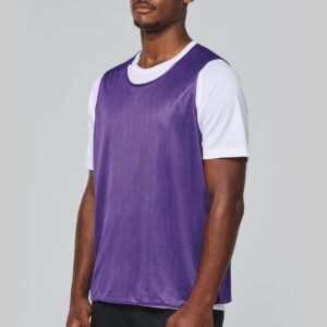Chasuble réversible multisports unisexe