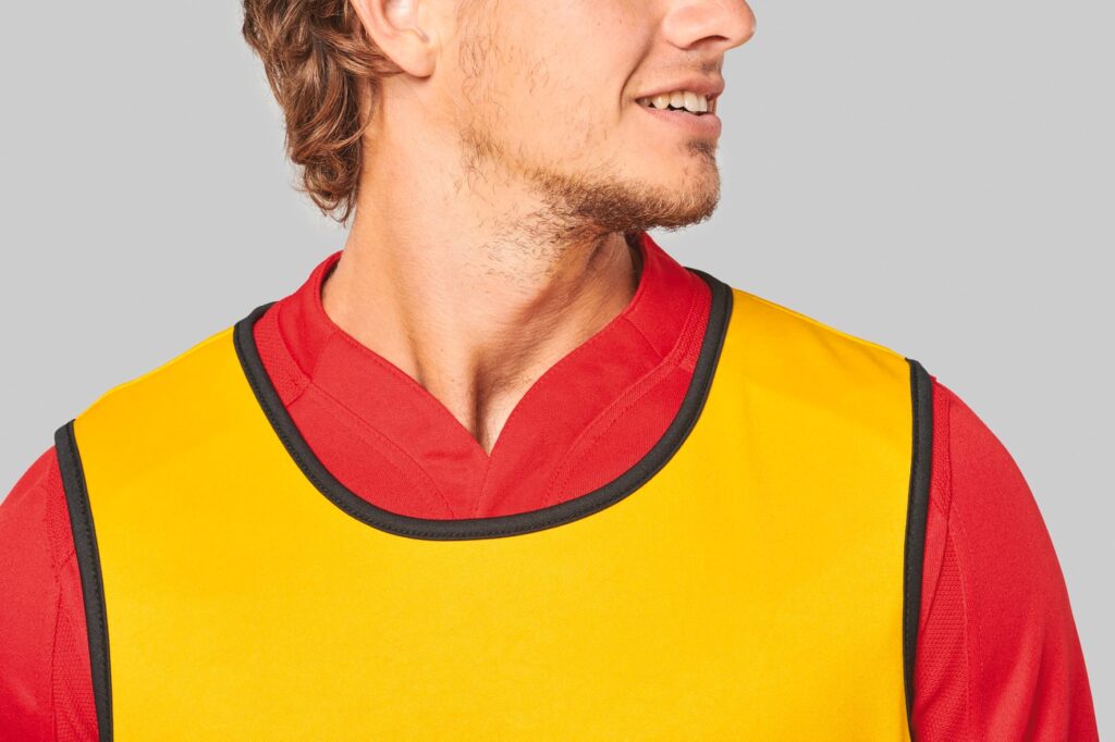Chasuble de rugby réversible unisexe