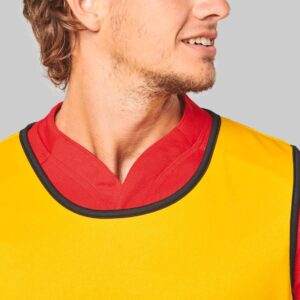 Chasuble de rugby réversible unisexe