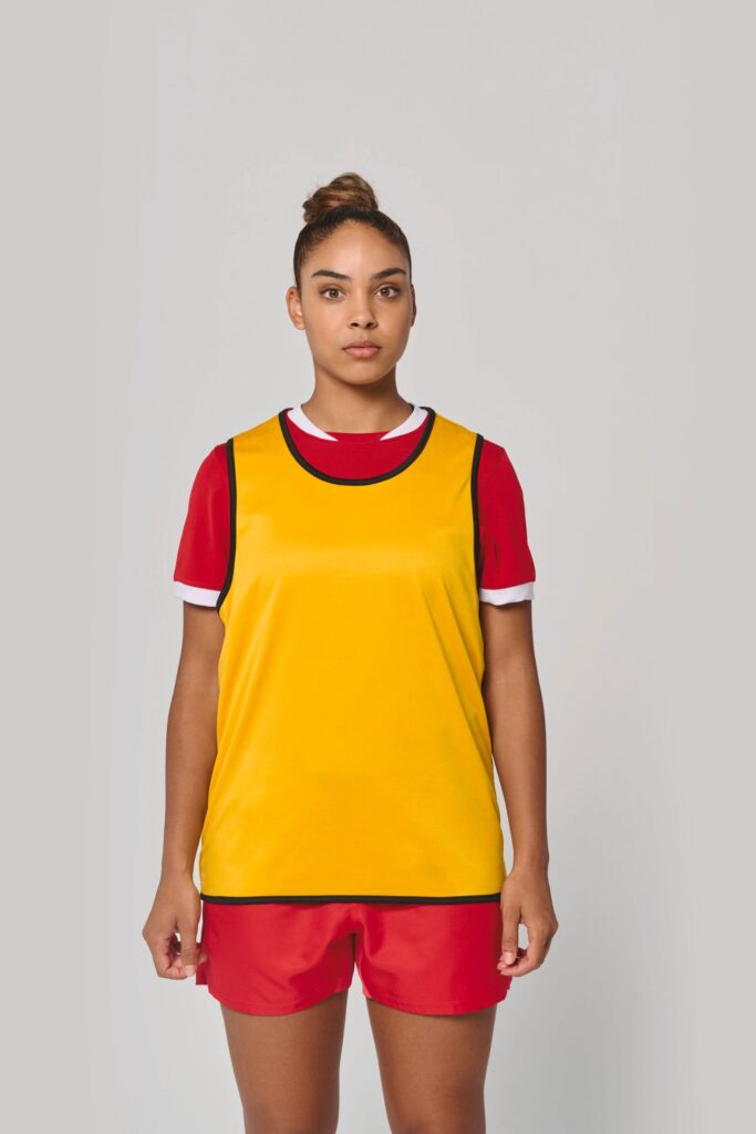 Chasuble de rugby réversible unisexe