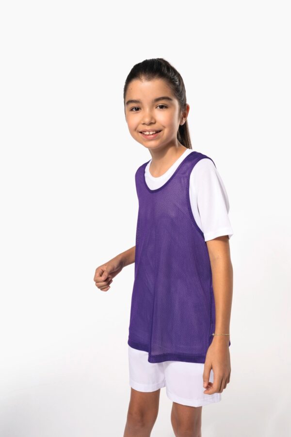 Chasuble en filet léger multisports enfant