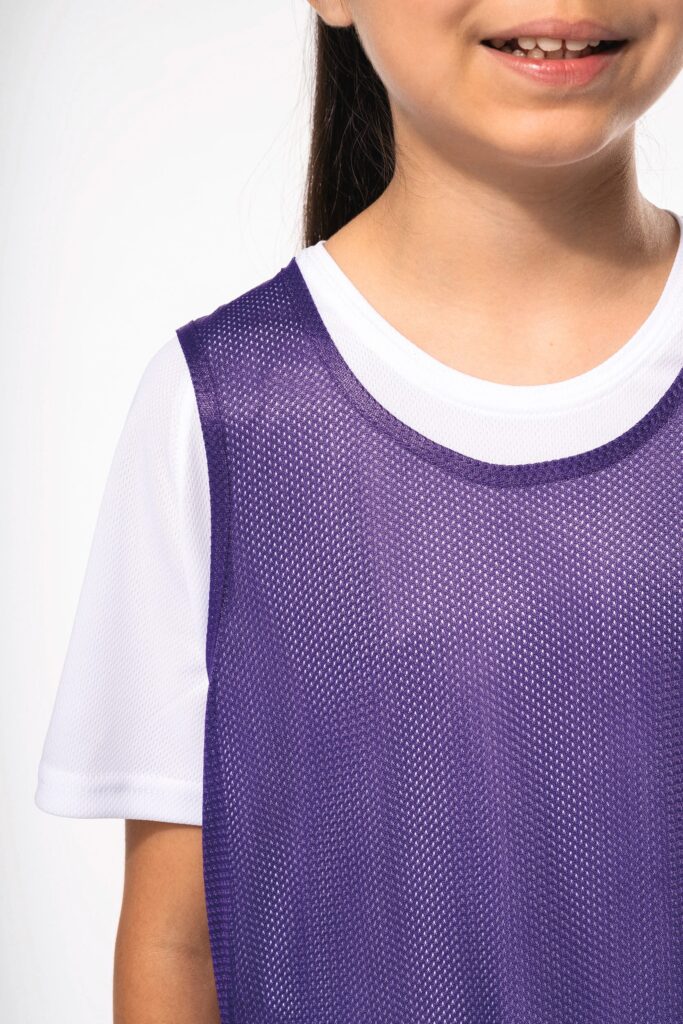 Chasuble en filet léger multisports enfant