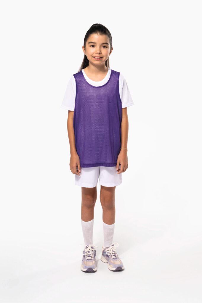 Chasuble en filet léger multisports enfant