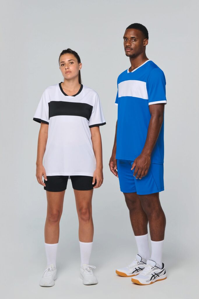 Maillot multisport manches courtes unisexe
