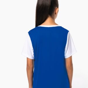 Maillot multisport manches courtes bicolore enfant