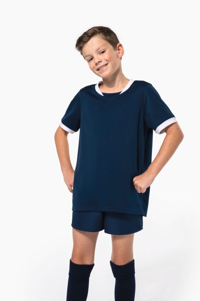 Maillot de rugby manches courtes enfant
