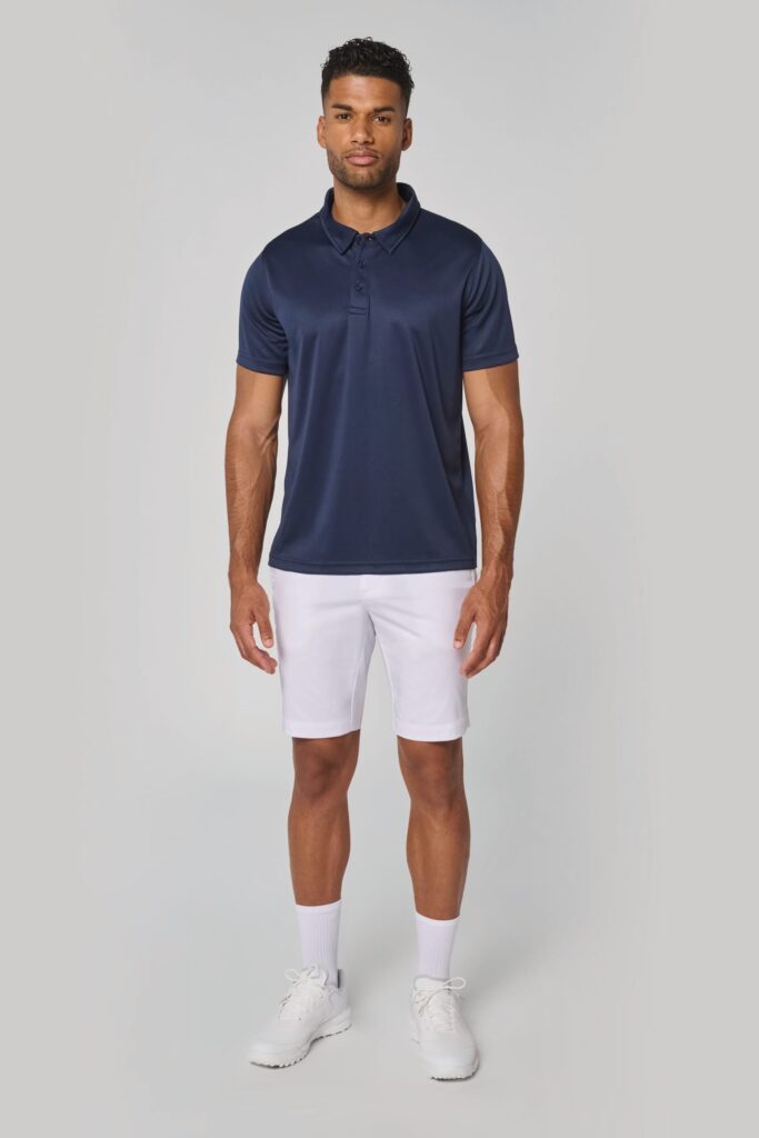 Polo sport manches courtes