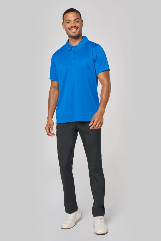 Polo sport manches courtes