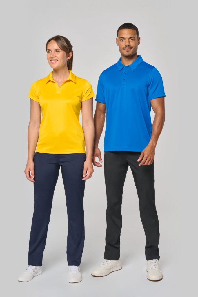 Polo sport manches courtes