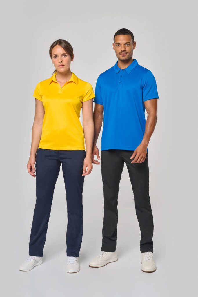 Polo sport manches courtes