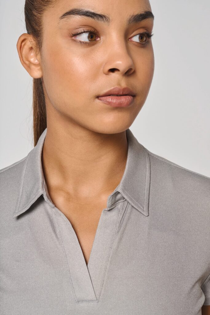 Polo sport manches courtes femme