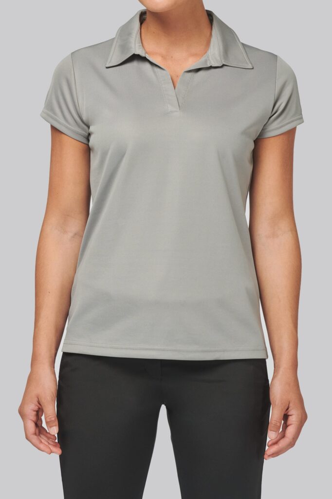 Polo sport manches courtes femme