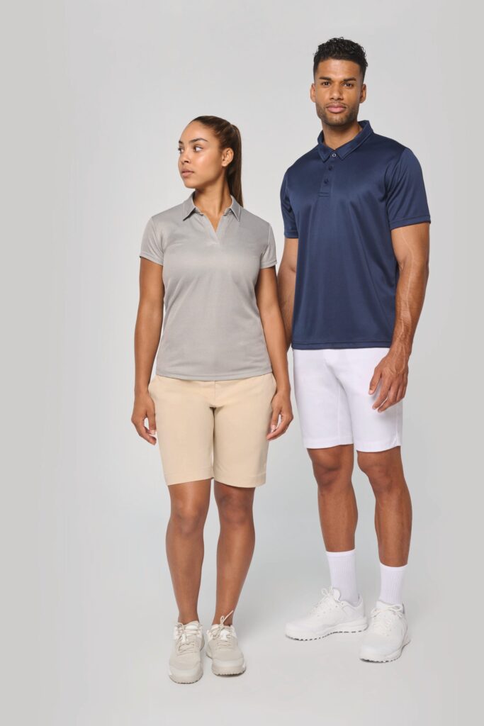 Polo sport manches courtes