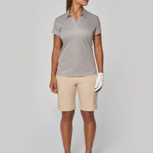 Polo sport manches courtes femme