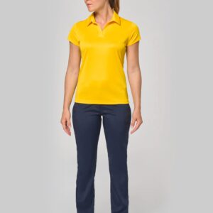 Polo sport manches courtes femme