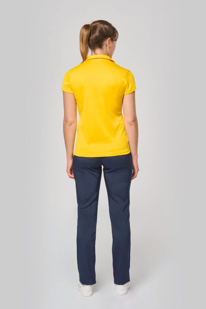 Polo sport manches courtes femme