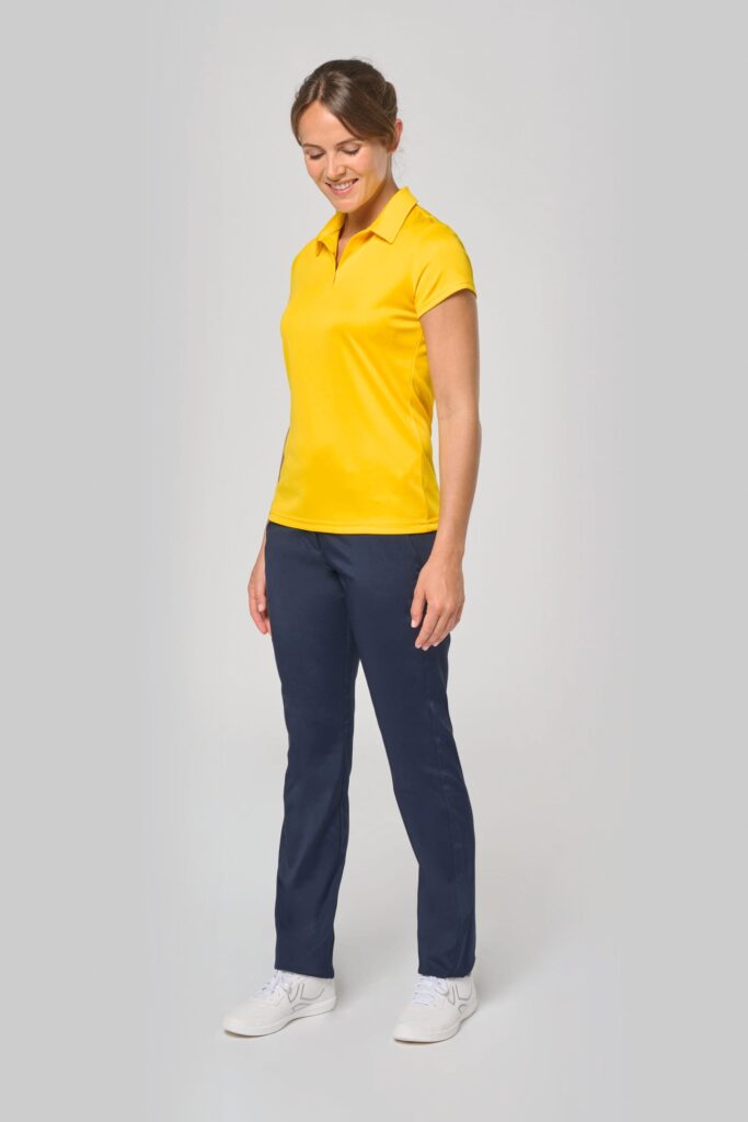 Polo sport manches courtes femme