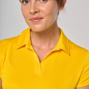 Polo sport manches courtes femme