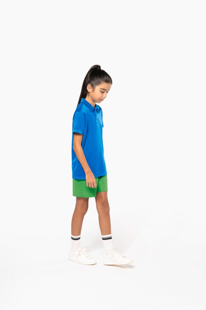 Polo sport manches courtes enfant