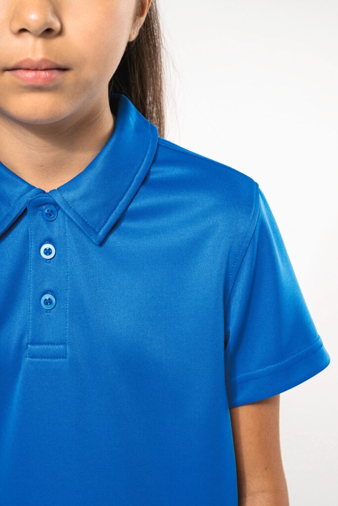 Polo sport manches courtes enfant