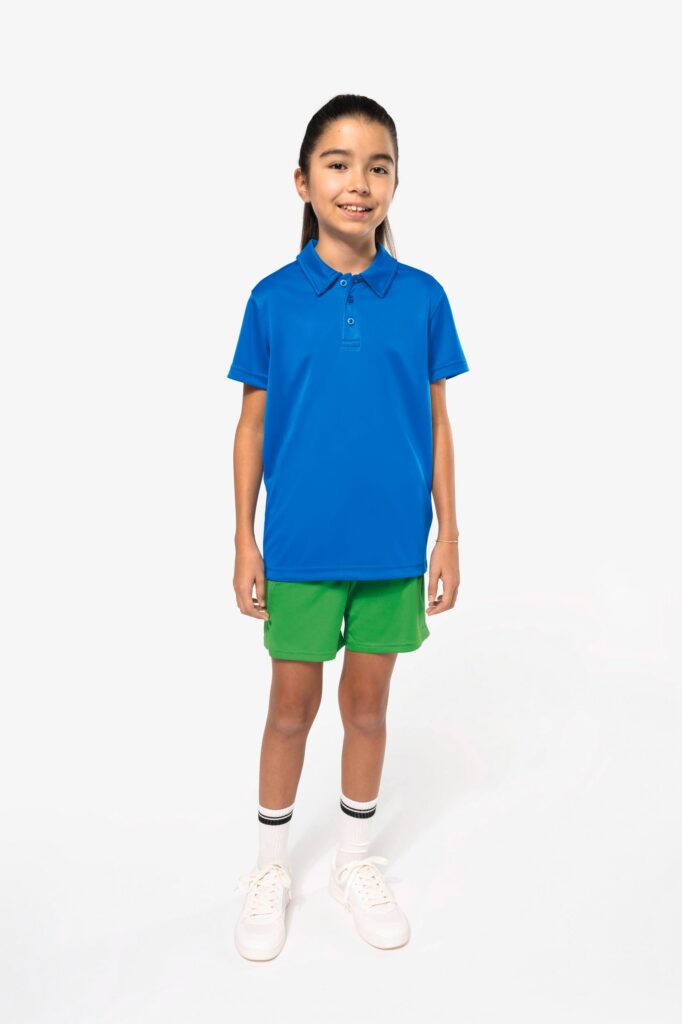 Polo sport manches courtes enfant