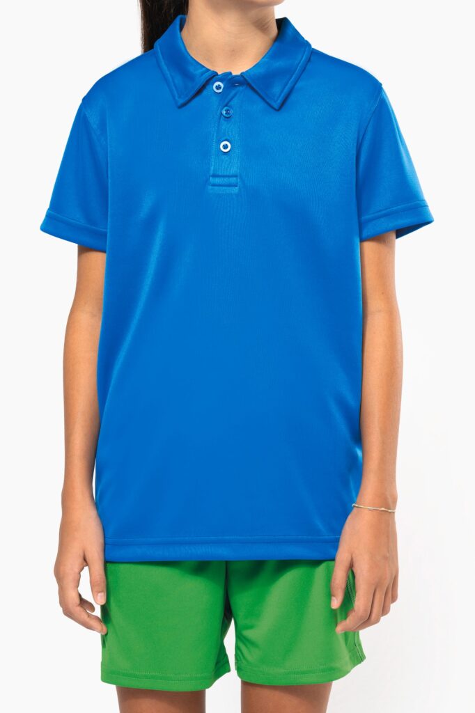 Polo sport manches courtes enfant