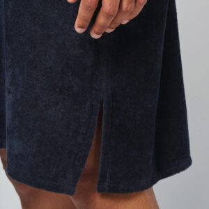 Poncho éponge à capuche unisexe
