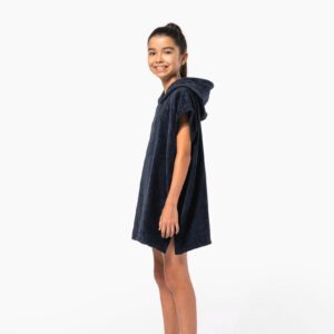Poncho éponge à capuche enfant