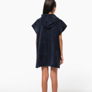 Poncho éponge à capuche enfant