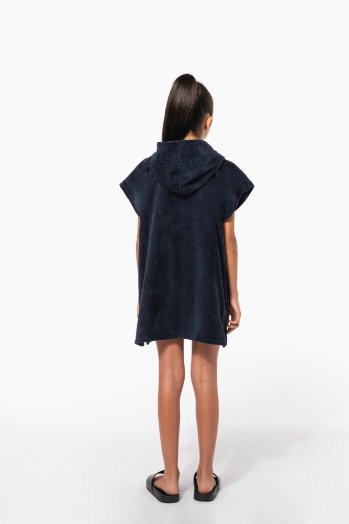 Poncho éponge à capuche enfant