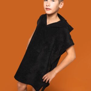 Poncho éponge à capuche enfant