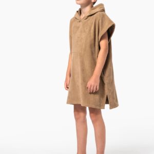 Poncho éponge à capuche enfant