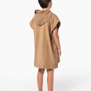 Poncho éponge à capuche enfant