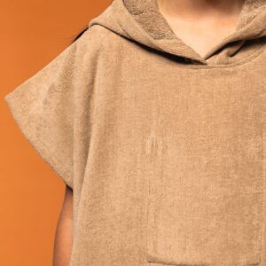 Poncho éponge à capuche enfant