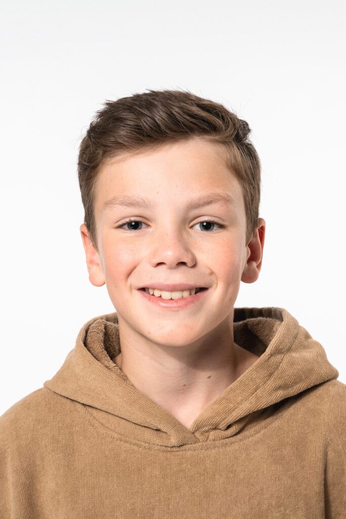 Poncho éponge à capuche enfant