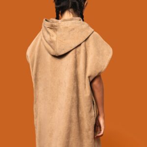 Poncho éponge à capuche enfant