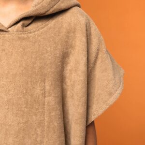 Poncho éponge à capuche enfant
